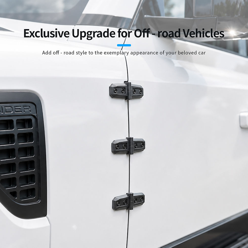 Thumbnail: New Car Exterior Decoration Modified Door, Tailgate & Hood Hinge Decorative Stic