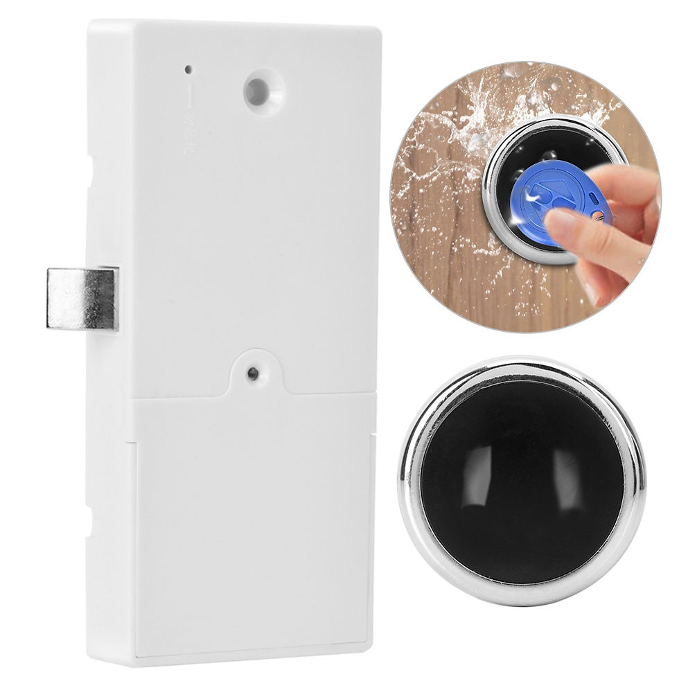 Thumbnail: Electronic Lock Smart Digital Lock Smart RFID Digital Induction Lock Sauna Spa G