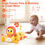 Thumbnail: Baby Crawling Toys Infant Moving Walking Dancing Toys with Light Toddler Interac