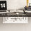 Thumbnail: Under Desk Cable Management Tray, Metal Raceway Wires Cable Tidy Organizer Offic