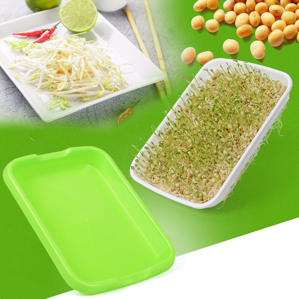 Thumbnail: Microgreens Sprouter Tray Hydroponic / Sprouting Tray For Sprout Horticultural H