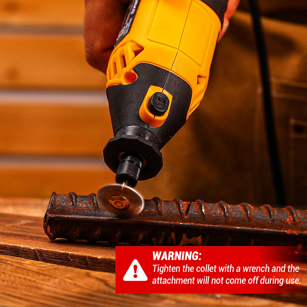 Thumbnail: DEKO Rotary Tool Kit Power Hand Rotary Tools Mini for Wood/Metal, Electric Grind