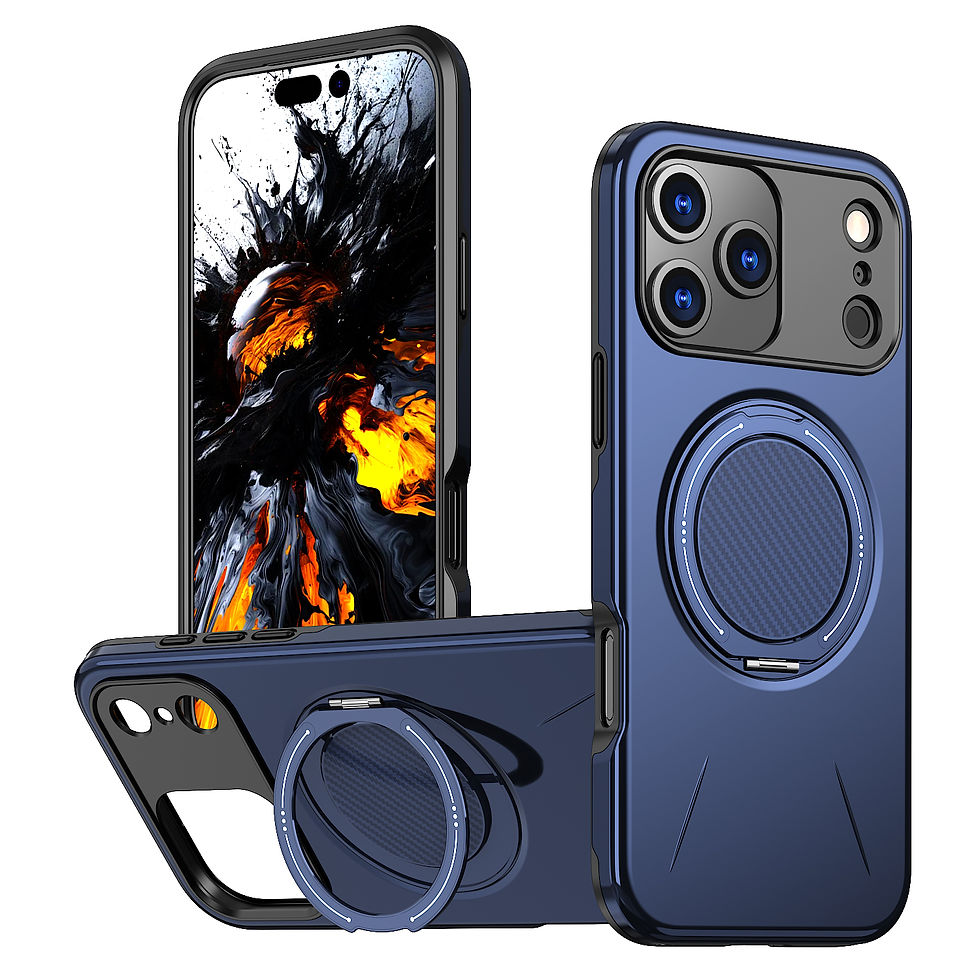 Thumbnail: 360° Magnetic Bracket Phone Case For iPhone 17 Air 11 12 13 14 15 16 17 Pro Max