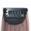 Thumbnail: ▶︎ 60cm Clip-In Hair Extension – Long Straight Synthetic Hanging Ear Hairpiece