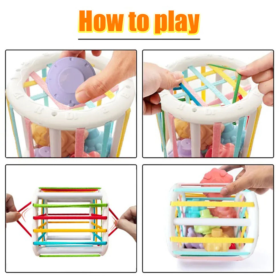 Thumbnail: Montessori Baby Toys 18 Months Sensory Development Learning Educational Toys Col