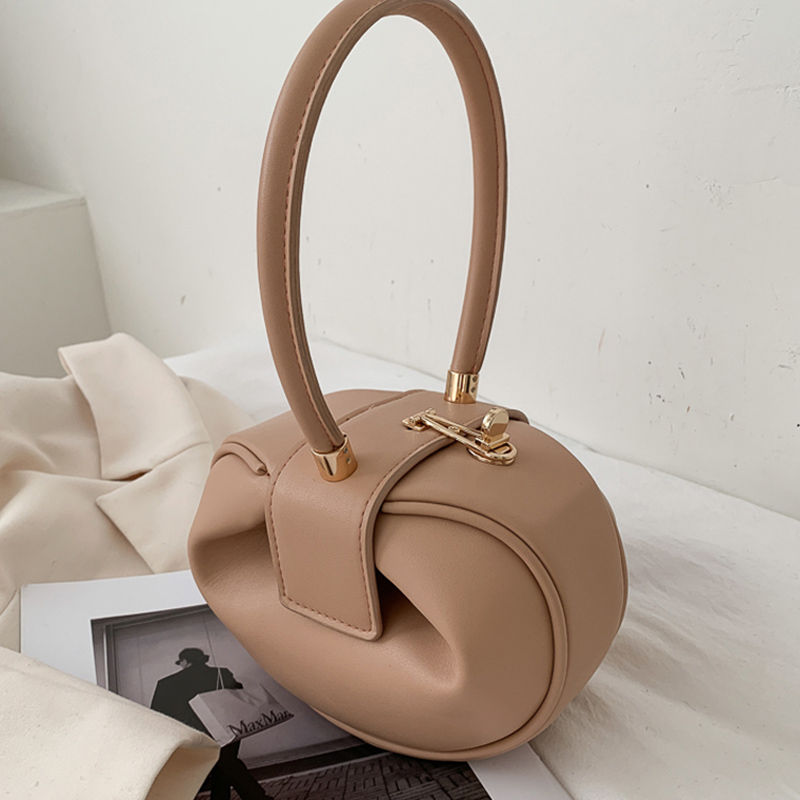 Thumbnail: Bowling Spherical Women's Handbag Luxury Brand Designer Hobos Bag Fashion Mini R