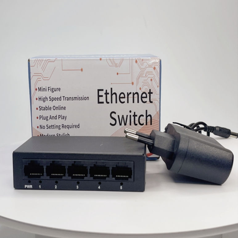 Thumbnail: 5 8 Port 1000Mbps Gigabit Network Switch Ethernet Smart Switcher High Performanc