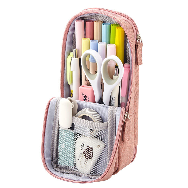 Thumbnail: Large Capacity Pencil Case Stationery School Supplies Pencil Cases Pouch Office