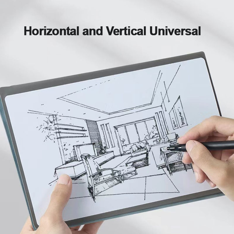 Thumbnail: Erasable Whiteboard Notebook A5 Leather Portable Drafting Notebook Writing Board