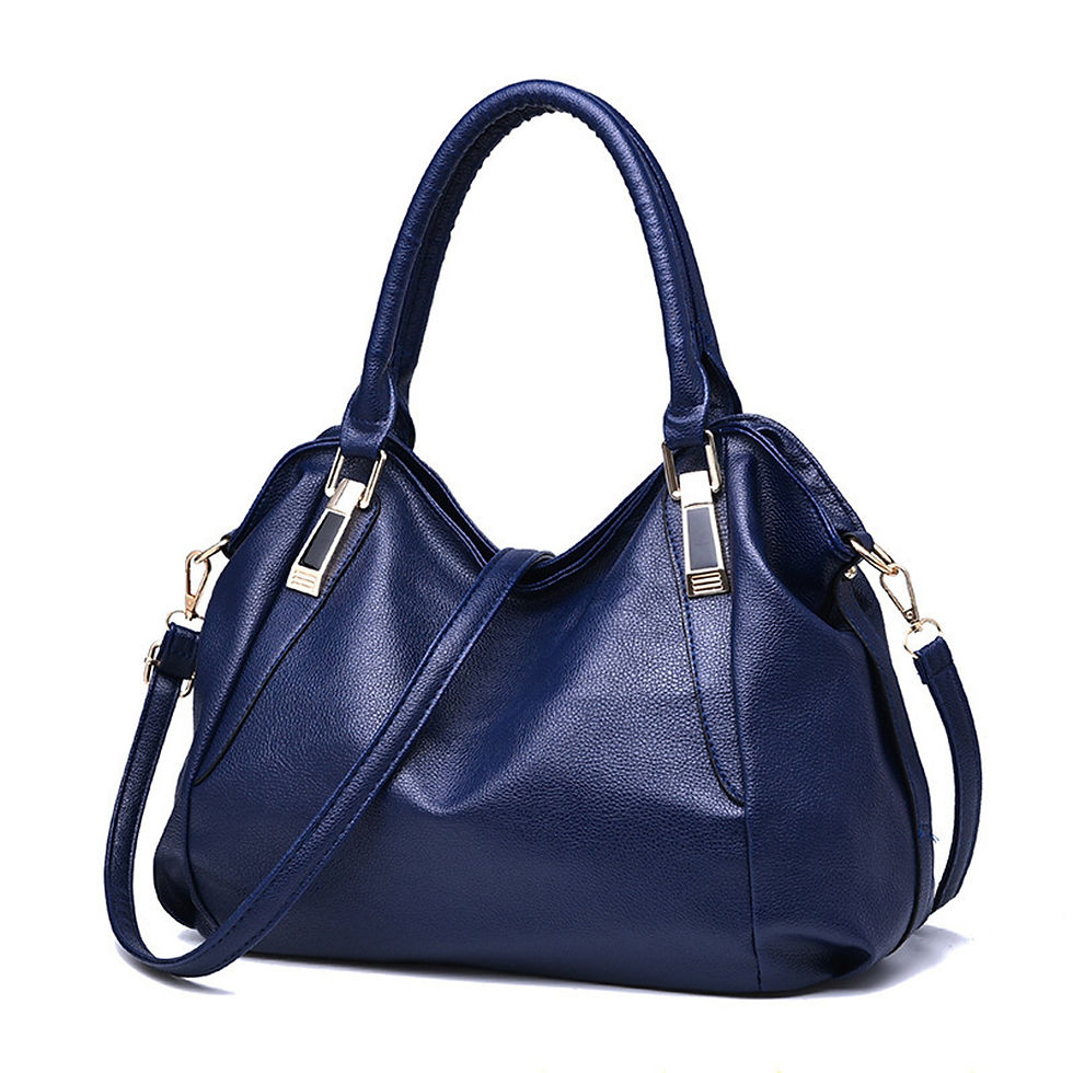 Thumbnail: Women'S Fashion Soft Leather Handbag Large Capacity Women'S Bag One Shoulder Cro