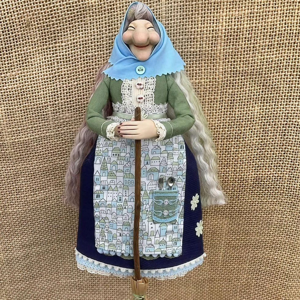 Thumbnail: Halloween Kitchen Witch Doll Witch Doll Door Decor Good Luck Charm Home Charming