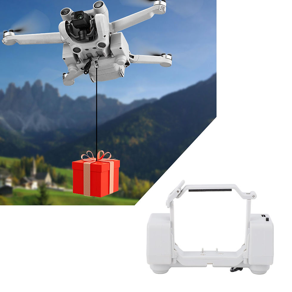 Thumbnail: Drone Transport Device Lightweight Long Distance Delivery Drone Airdrop System M