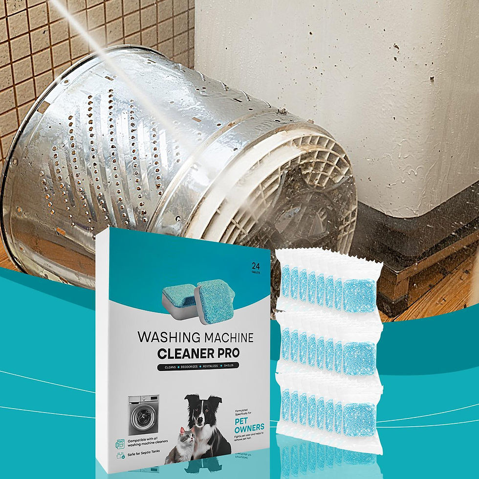 Thumbnail: Cleaning Tablets For Washer Machine 24 Pieces Washing Machine Cleaner Tablets De