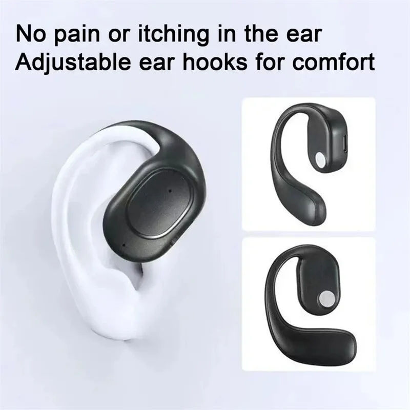 Thumbnail: Wireless Headphones Bluetooth Headset With Microphone Bone Conduction Handsfree