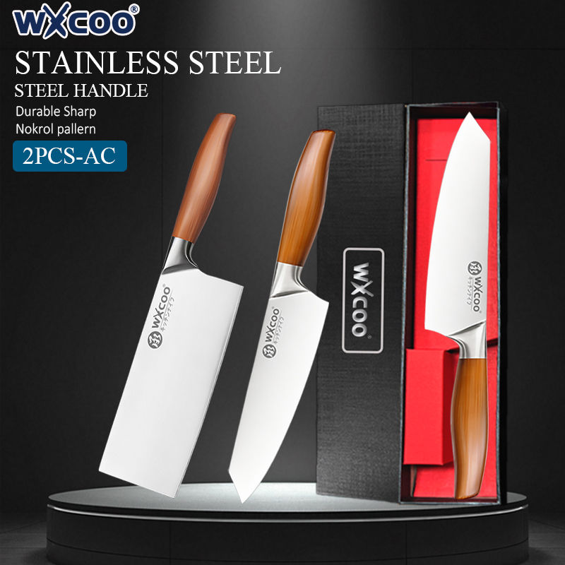 Thumbnail: Kitchen Knife Durable Utility Knife Stainless Steel Environmental Lanmini Values