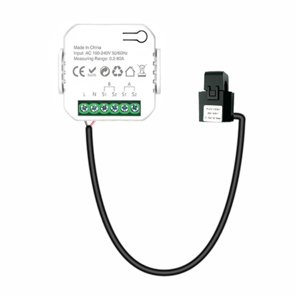 Thumbnail: Tuya WiFi Smart Energy Meter Solar PV System Power Production Consumption Bidire
