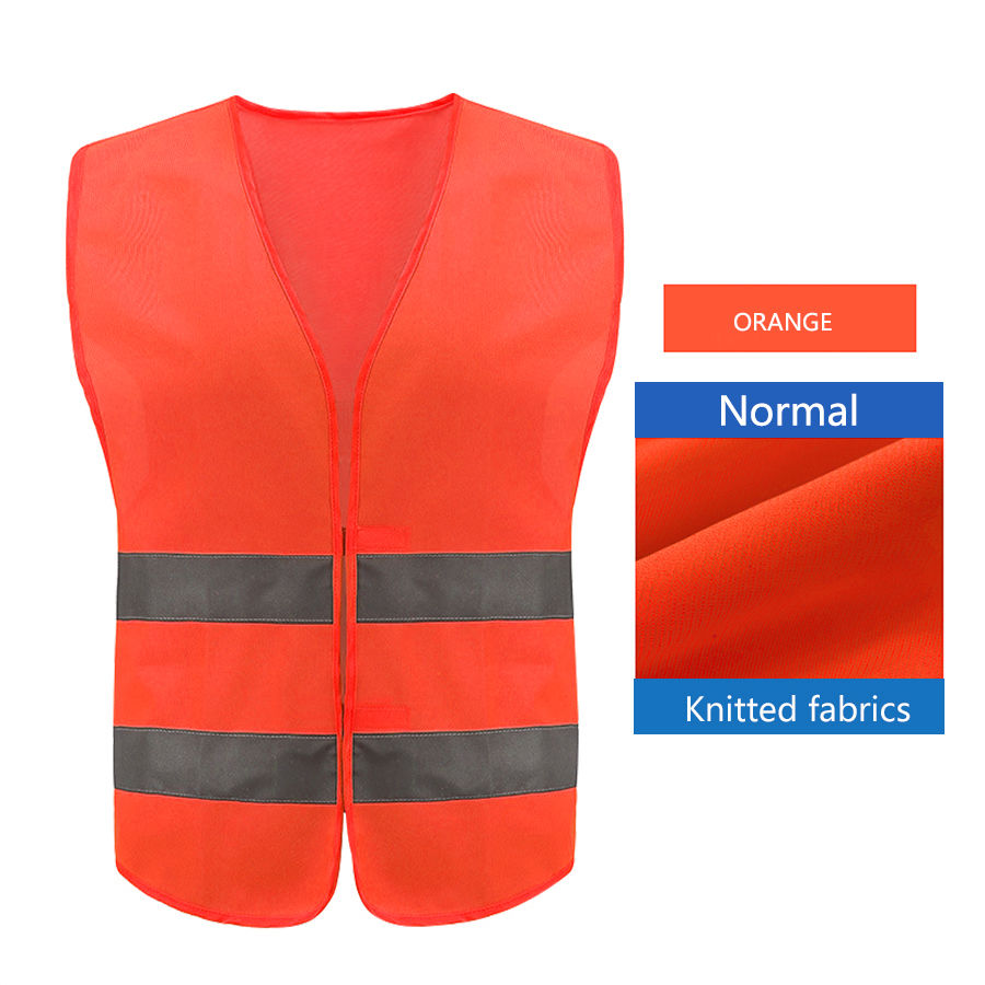 Thumbnail: Safety High Visibility Vest Adjustable Security Vests Traffic Night Outdoor For