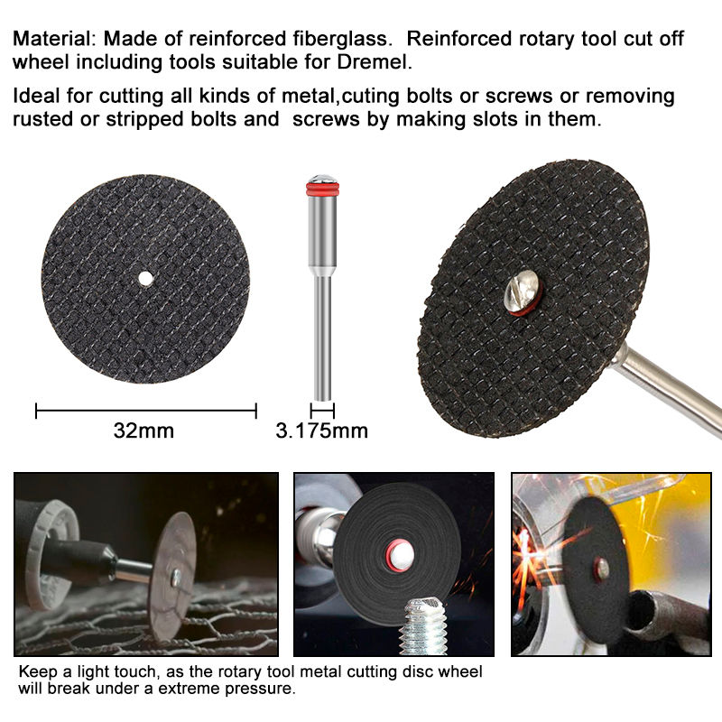Thumbnail: XCAN 242pcs Power Tools Rotary Tool Accessory Set Fits Dremel Drill Grinding Pol