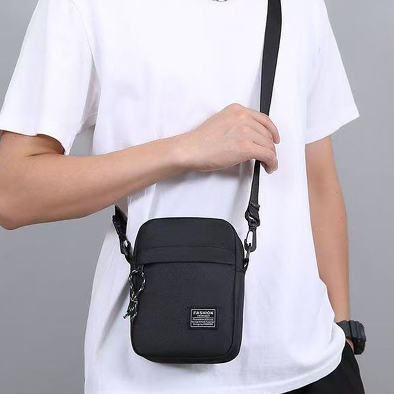 Thumbnail: Men's bag, available in single shoulder or cross-body design, suitable for daily