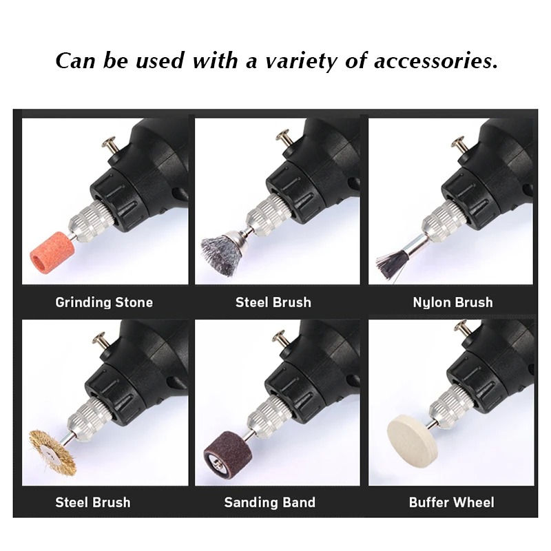 Thumbnail: 361PCS/lot Power Tools Dremel Rotary Tool Accessory Set Fits for Dremel Drill Gr