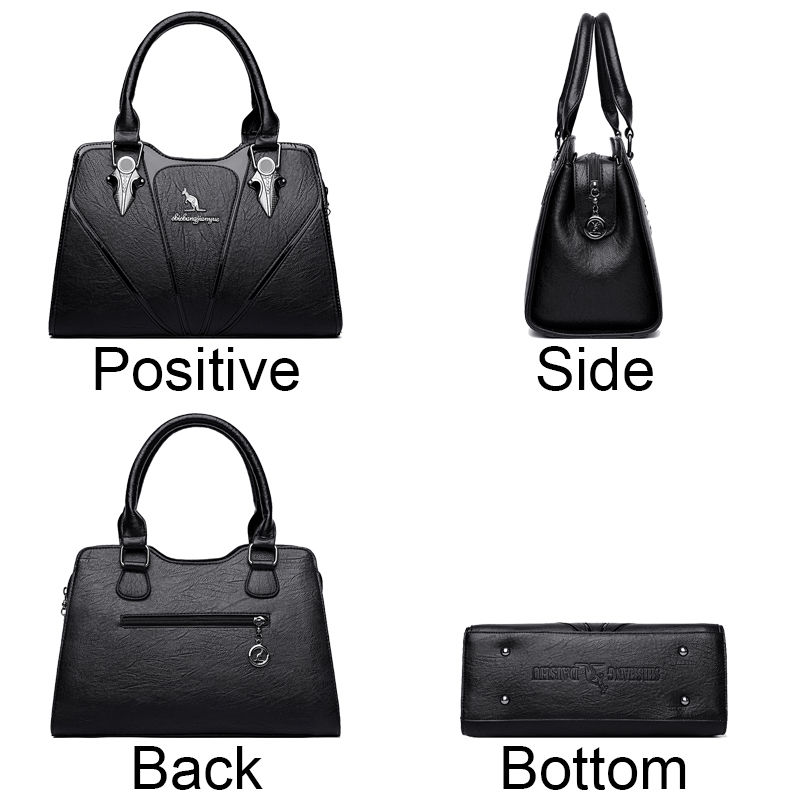 Thumbnail: Luxury Handbags Women Bags Designer Brand Female Leather Crossbody Shoulder Bags