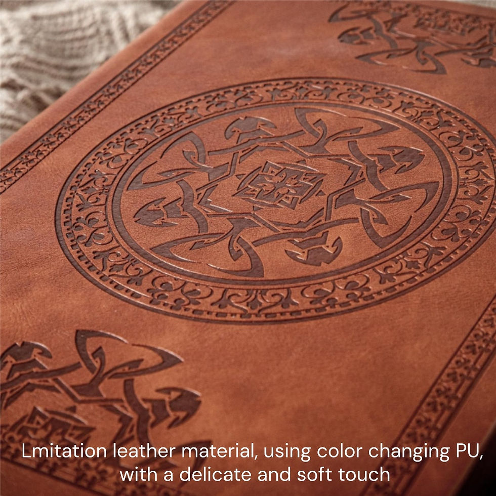 Thumbnail: A5 288 Pages Retro Notebook Book Diary Thickened Creative Hand Ledger Student No