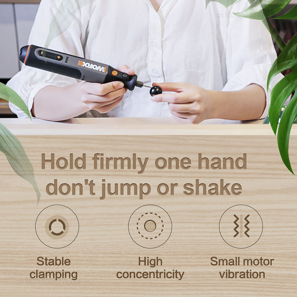 Thumbnail: Worx 8V Rotary Tool WX106 Cordless Mini Drill Engraving Grinding Polishing Machi