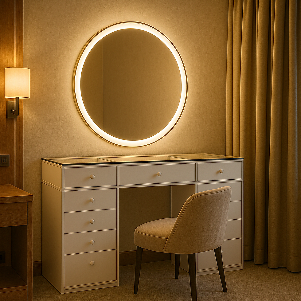 Thumbnail: Luxury Bedroom Vanity Dressing Table Designs Dressing Room Vanity Cabinet Glass