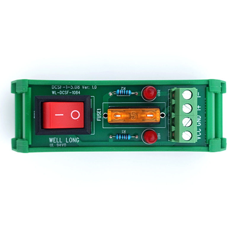 Thumbnail: DIN Rail Mount 1 Position Switch Power Distribution Module Fuse Splitter Board A