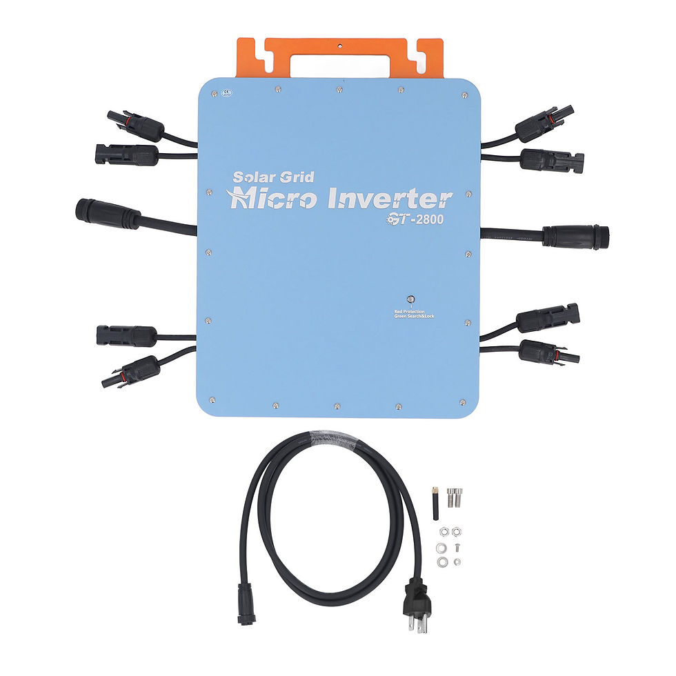 Thumbnail: Solar Grid  Inverter Panel Tie WIFI Control Single Phase with Color Shell 2800W
