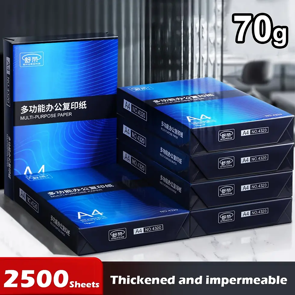 Thumbnail: 500/2500 Sheets A4 Copy Paper 70g/80g Printing Paper Full Box Batch Double-sided