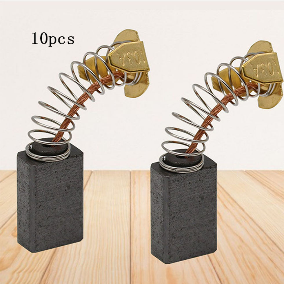 Thumbnail: 10Pcs Power Tools Carbon Brushes for Rotary Electric Hammer Drill 103 Angle Grin