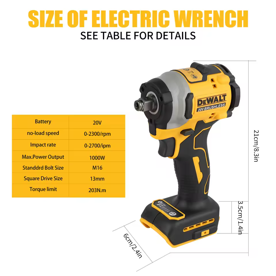 Thumbnail: 2026 DEWALT Impact Driver Electric Driver 20V Lithium Battery Brushless  DCF850