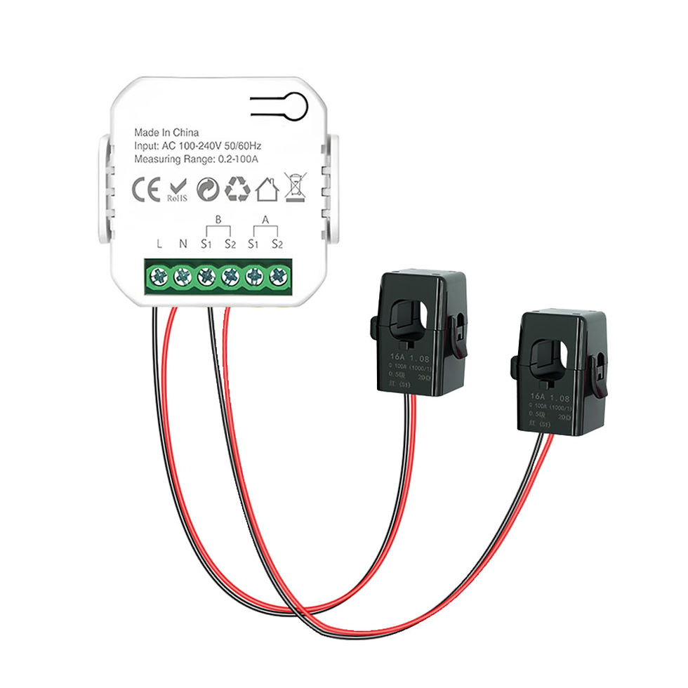 Thumbnail: Tuya WiFi Smart Energy Meter Solar PV System Power Production Consumption Bidire