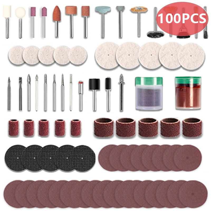 Thumbnail: 147/262 PCS/lot Power Tools Dremel Rotary Tool Accessory Set Fits for Dremel min