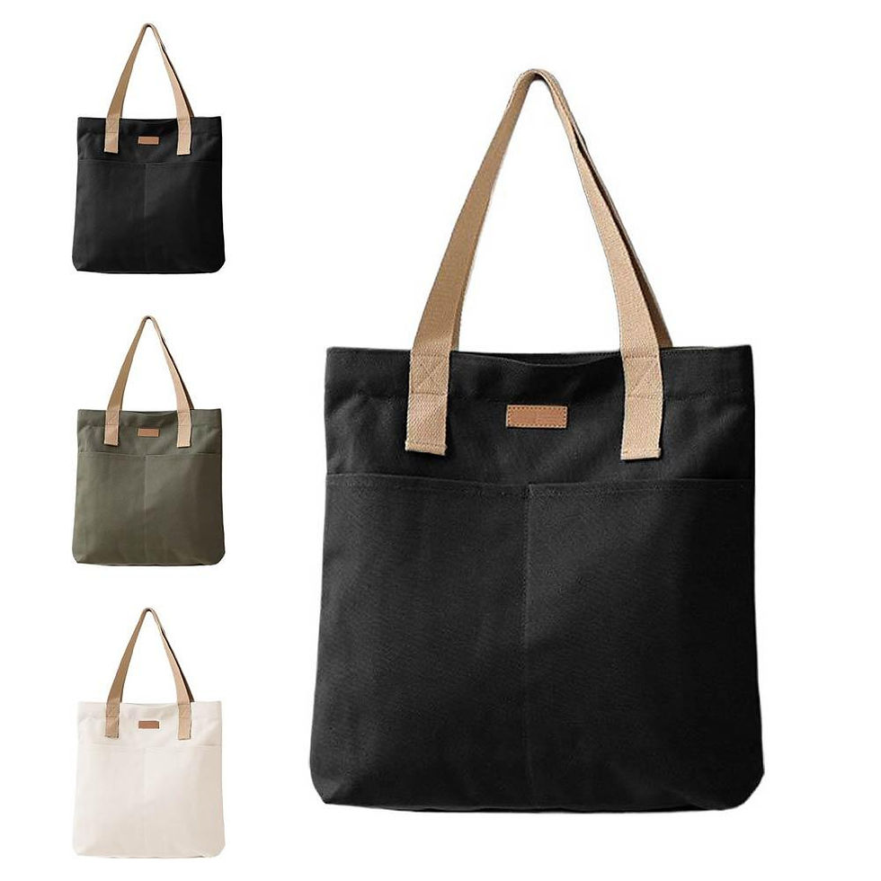 Thumbnail: Women's Tote Bag Large capacity Canvas Hand-held Shoulder bag  Handbag Convenien