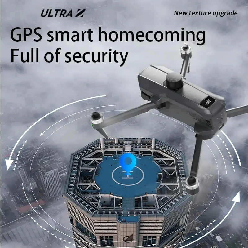 Thumbnail: Drone professionnel AE3 Pro Max avec écran 360 ° Évitement d'obstacles sans b
