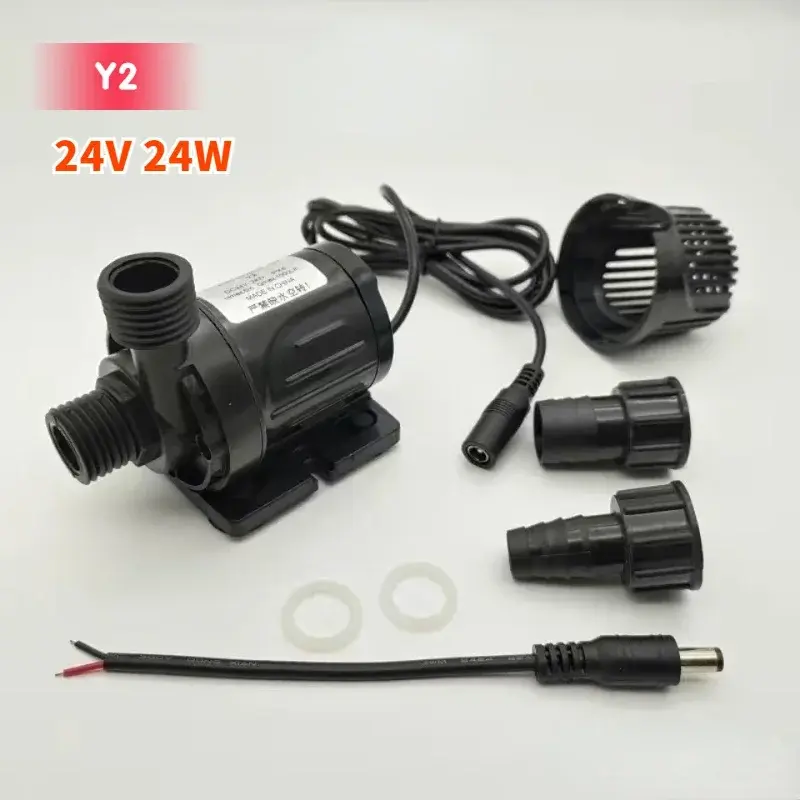 Thumbnail: Water Pump 12v High Pressure Ultra Quiet Solar DC 24V Lift 5M 800L/H Brushless M