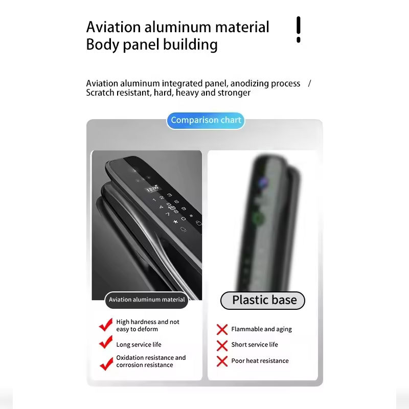 Thumbnail: HX5 Smart Door Lock 3D Face Recognition Smart Home Door Lock WiFi Digital Electr