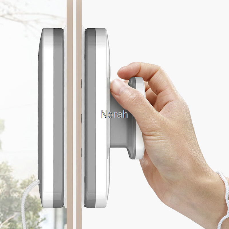 Thumbnail: Glass Wiper Wash Magnetic Window Double Sided Cleaning Brush Household Magnetic