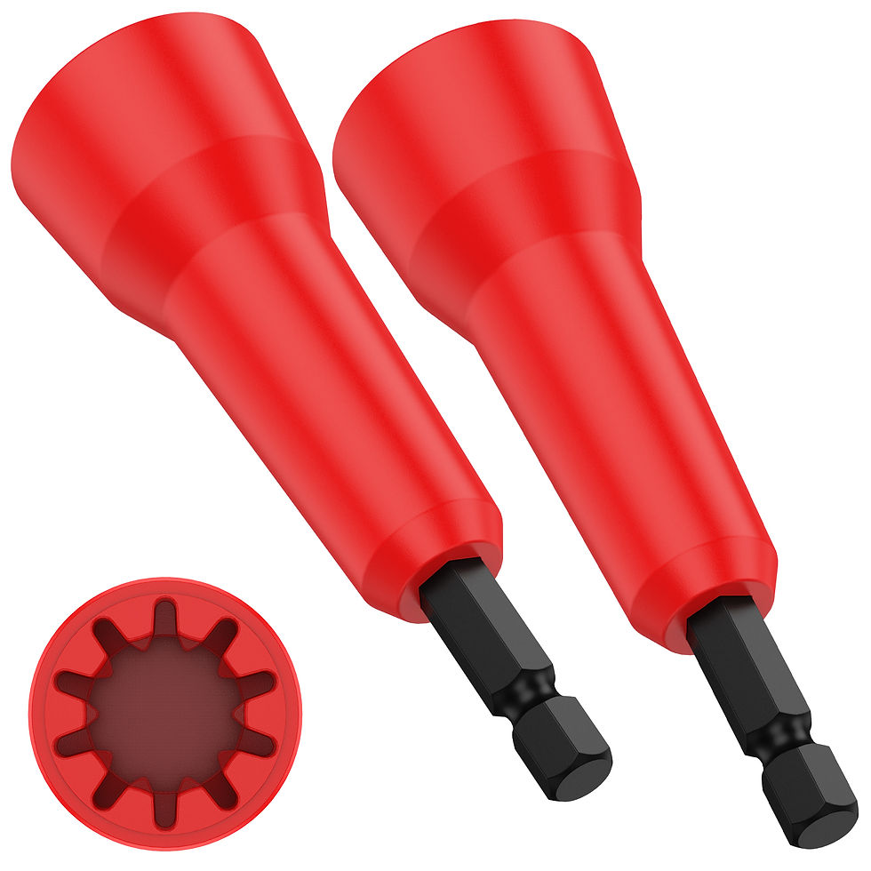 Thumbnail: Electrician Wire Twisting Tools Hex Handle for Power Drill Drivers Wire Swivel W