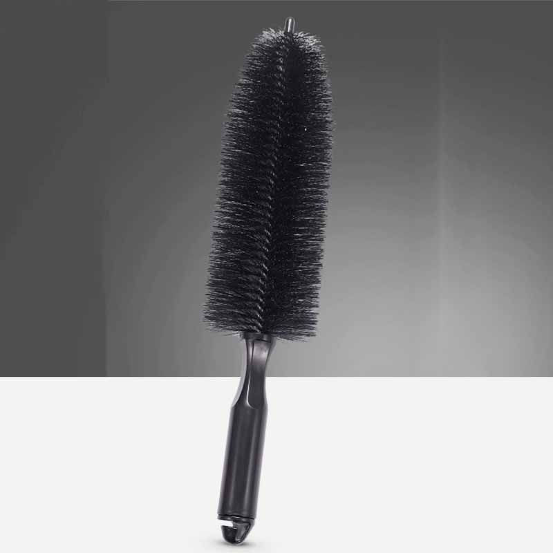 Thumbnail: Car Wheel Tire Wash Cleaning Brush Car Rim Scrubber Cleaner Duster Handle Car Ty