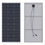 Thumbnail: Lightweight solar panel module 100W 120W 150W cell aluminum frame for 12V or 24V