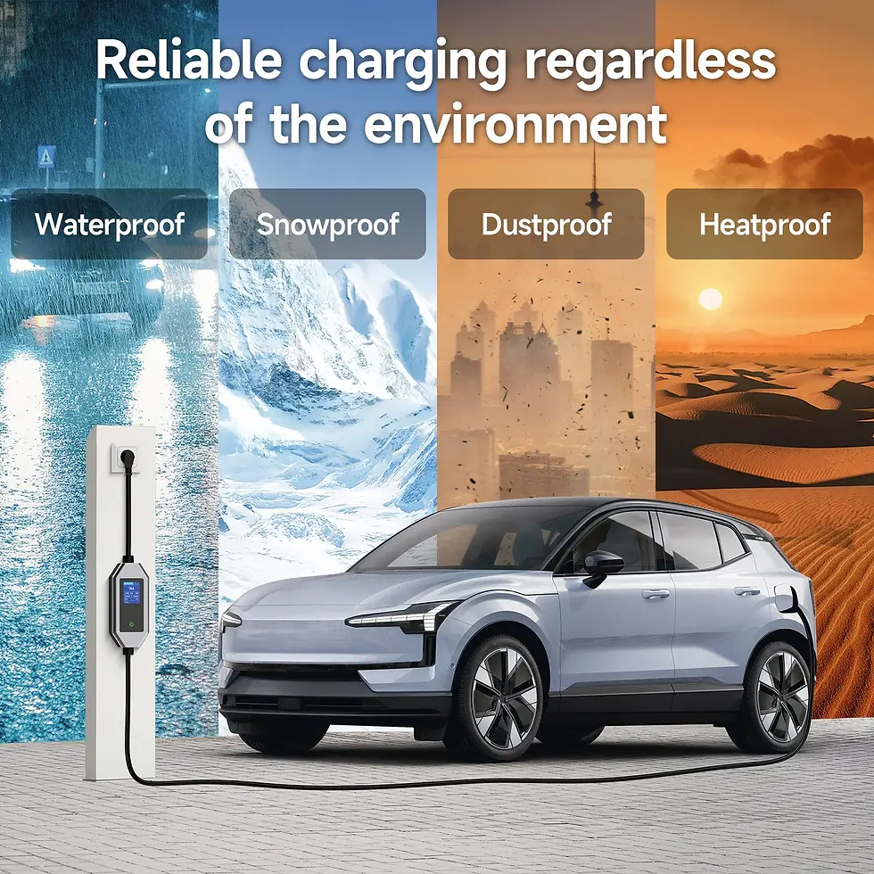 Thumbnail: Portable EV Charger 3.6KW 16A Electric Car Charger Type2/Type1 EVSE Fast Chargin