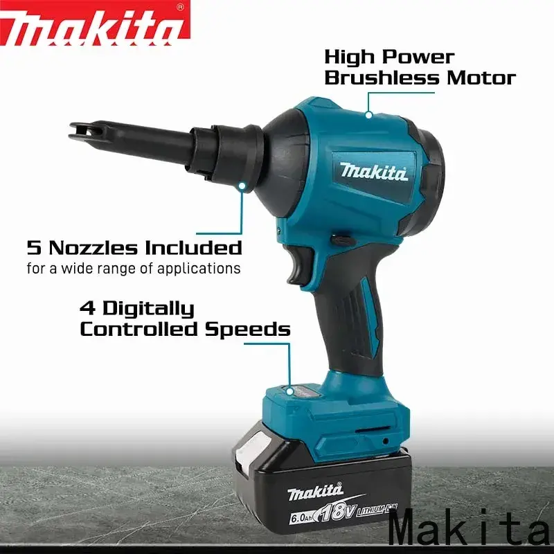 Thumbnail: Makita power tools makita 18v tools DAS180  high-power air dust removal gun for