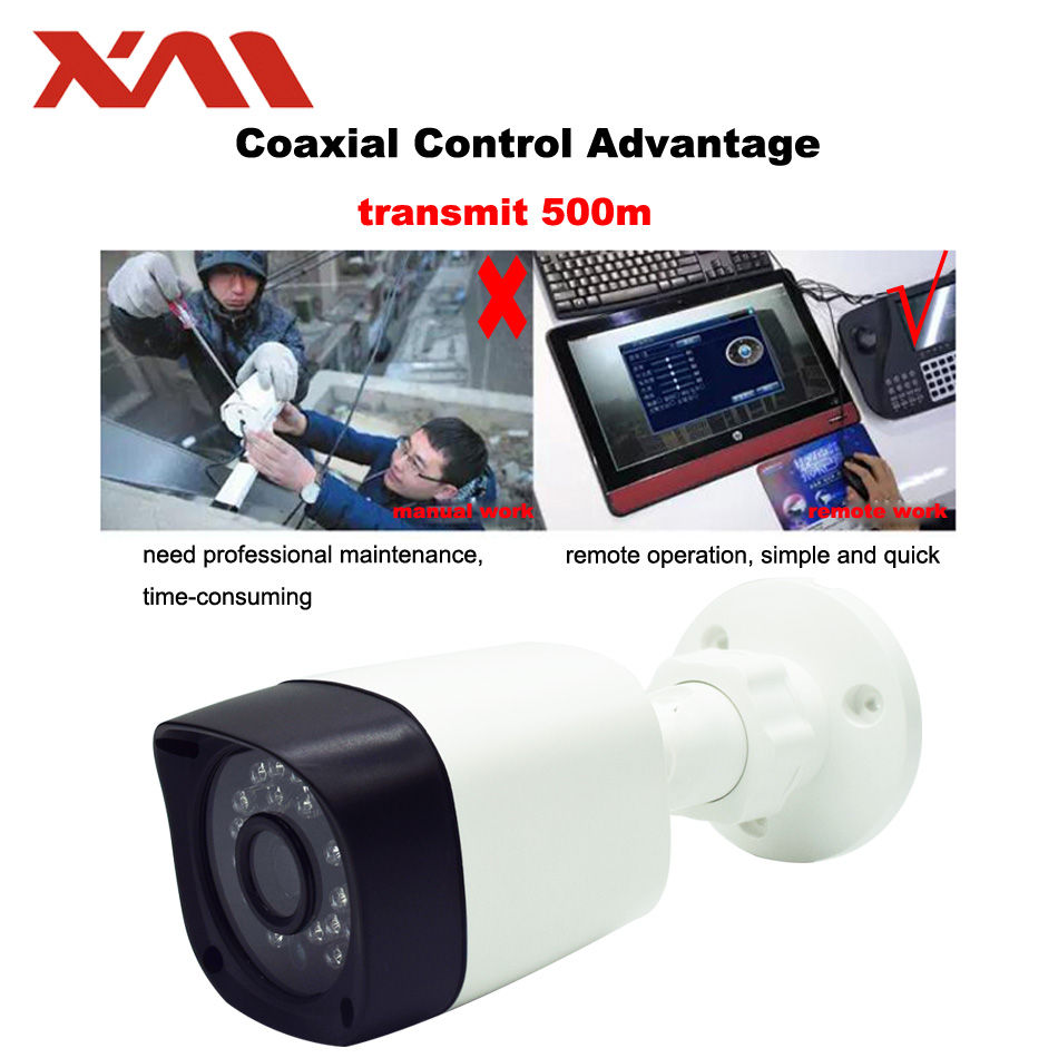 Thumbnail: XM 1080P XVI Camera Surveillance AHD Surveillance CCTV High Resolution IR Camera