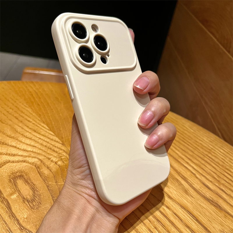 Thumbnail: Luxury Matte Silicone Soft Case For iPhone 16 15 14 13 12 11 Pro Max Plus Drawin