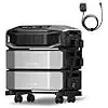 EF ECOFLOW Power Station 12288Wh Delta Pro Ultra X with AC cable, 12000W Solar Generator for Home Battery Backup, Expandable to 180kWh, Outdoor & Camping Power Supply (1x Inverter + 2 x Batteries)