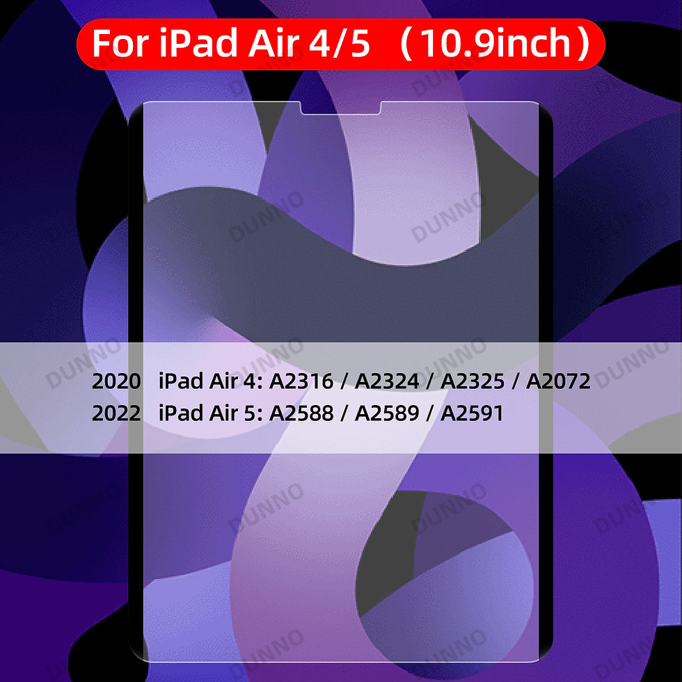 Thumbnail: Paper Feel Screen Protector Film for iPad Air 11in 2024 Pro 11/12.9 Air 4 5 10/9