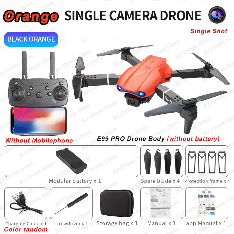 Thumbnail: 2024 E99Pro RC Drone 4K Professinal With 1080P Wide Angle HD Camera Foldable Hel